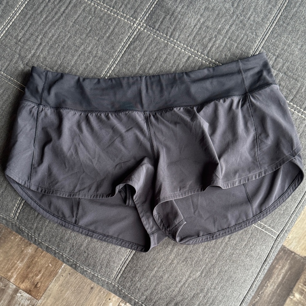 lululemon athletica Charcoal Athletic Shorts